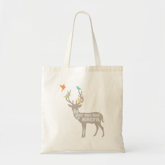 Wees je eigen soort mooi tote bag (Voorkant)