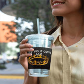 Wees je eigen zelf acryl drinkbeker