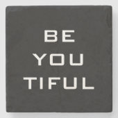 Wees je gemakkelijk stenen onderzetter (Voorkant)