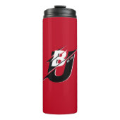 Wees je modern rood thermosbeker (Voorkant)