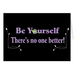 Wees jezelf