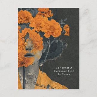 Wees jezelf als artistiek Briefkaart