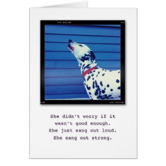 Wees jezelf! (blanco)