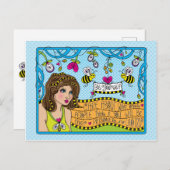 Wees jezelf_ briefkaart (Voorkant / Achterkant)