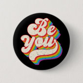 Wees jezelf! Button (Voorkant)