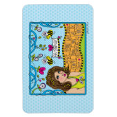 Wees jezelf_Flexibele magneet 15x10 cm (Verticaal)