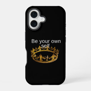 Wees jezelf iPhone 16 hoesje