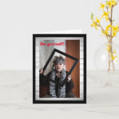 Wees jezelf kaart (Gele Bloem)