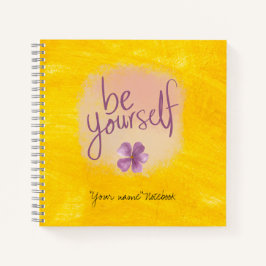 Wees jezelf notitieboek