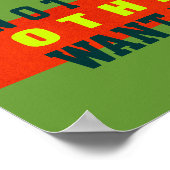 WEES JEZELF ~ Poster / Print #32 (Hoek)