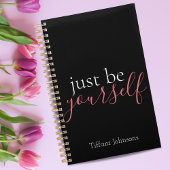 Wees jezelf Roze Modern Minimalist Planner
