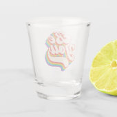 Wees jezelf! Shot glaasje Shot Glas (Achterkant)