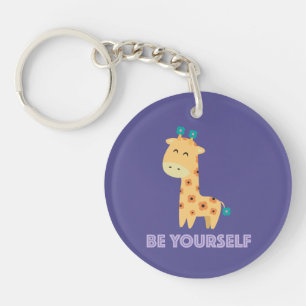 Wees jezelf Sleutelhanger