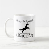 Wees jezelf Unicorn Koffiemok (Links)