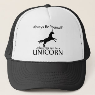 Wees jezelf Unicorn Trucker Pet