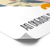 Wees jezelf voor het kletsen van Inspirerend Poste Poster (Hoek)