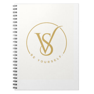 Wees Jezelf VS Monogram Logo Notitieboek
