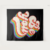 Wees jezelf! Wandkleed (Voorkant (horizontaal))