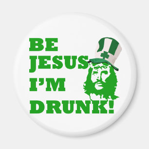 Wees Jezus ik ben drink Magneet