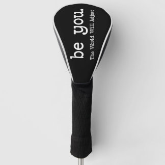 Wees Jij Motiverende Minimalistische Esthetiek Golfheadcover