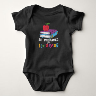 Wees klaar voor cadeau voor kinderen naar de 1e kl romper