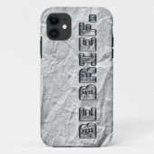 Wees kort. Case-Mate iPhone case (Achterkant)