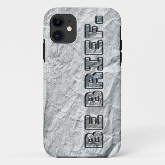 Wees kort. Case-Mate iPhone case (Achterkant)