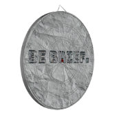 Wees kort. dartbord (Voorkant Links)