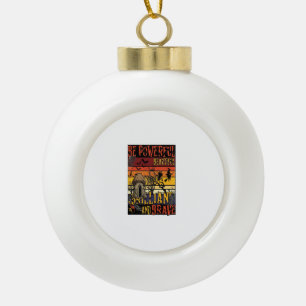 Wees Krachtig Schoon Briljant Halloween Paddenstoe Keramische Bal Ornament