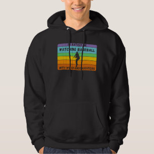 Wees liever honkbal met bas voor grootdochters hoodie