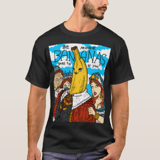 Wees meer bananen Wees jezelf zijn je Golden Age p T-shirt