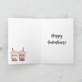 Wees mijn beste thee-galentines feestdagen kaart (Binnen)