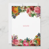 Wees mijn bruidsmeisje |  Bloembruidsmeisje Kaart (Achterkant)