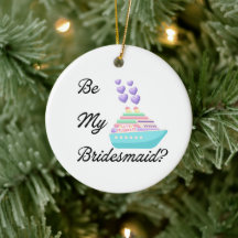 Wees mijn bruidsmeisje? Uitnodiging voor voorstel