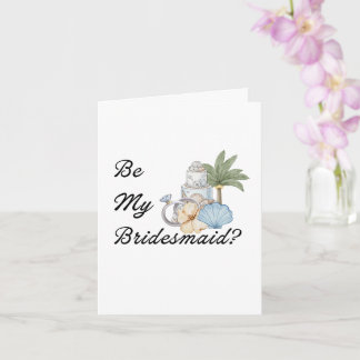 Wees mijn bruidsmeisje? Uitnodiging Voorstel Stran