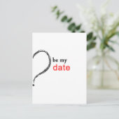 WEES MIJN DATE BRIEFKAART (Staand voorkant)