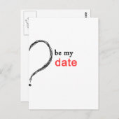 WEES MIJN DATE BRIEFKAART (Voorkant / Achterkant)