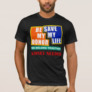 Wees mijn Donor Jigzaag T-shirt