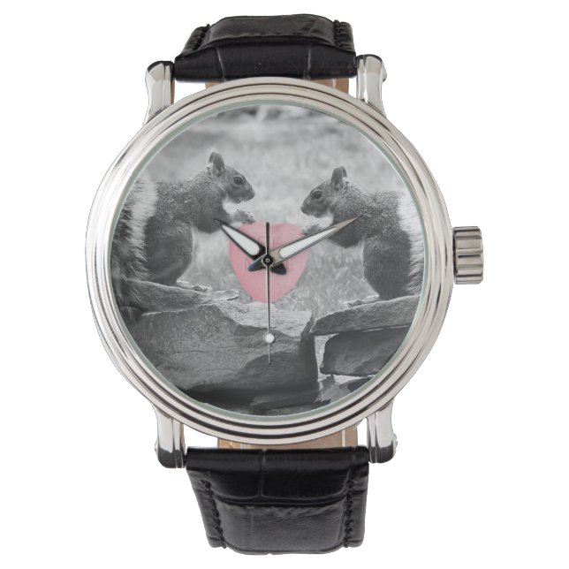 Wees mijn eekhoorns horloge (Voorkant)