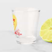 Wees mijn ex grappig-ongepaste gesprekskrieten shot glas (Rechts)