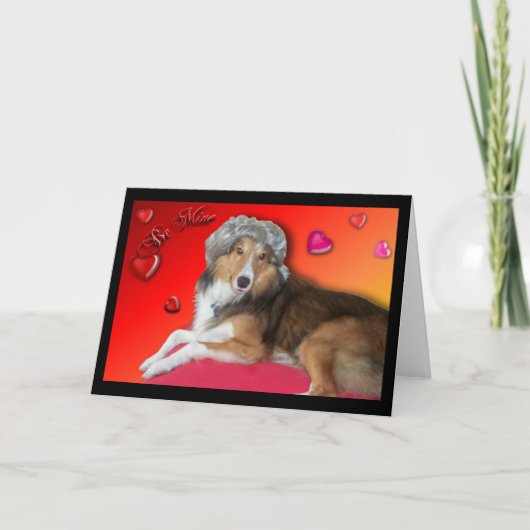 Wees mijn feestdagen kaart (Voorkant)