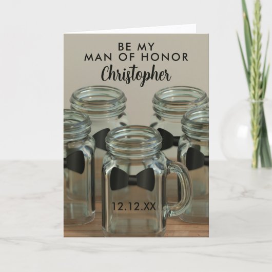 Wees mijn getuige verzoek voorstelkaart (Voorkant)