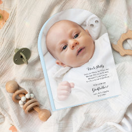 Wees mijn Godfather voorstel Photo Arch Kaart