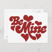 Wees mijn liefde briefkaart (Voorkant / Achterkant)