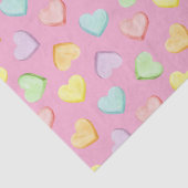 Wees mijn lieve hart tissuepapier (Detail)