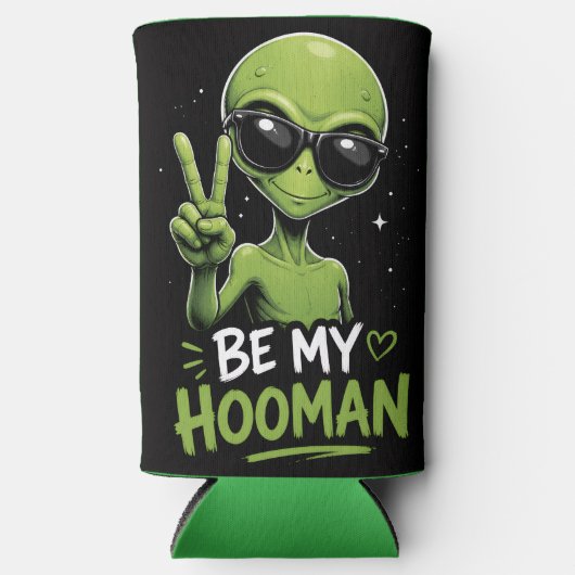 Wees Mijn Mens Alien Design (Voorkant)