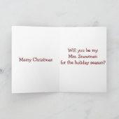 WEES MIJN "MRS OF MR. SNOWMAN" VOOR DE FEESTdagen (Binnen)