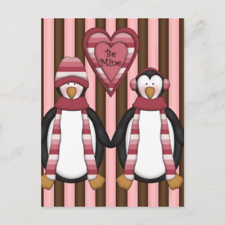 Wees mijn pinguïns - Gepersonaliseerd Feestdagenkaart