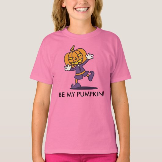 Wees mijn pompoen Happy Halloween | Shirts (Voorkant)