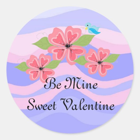 Wees mijn ronde sticker (Voorkant)